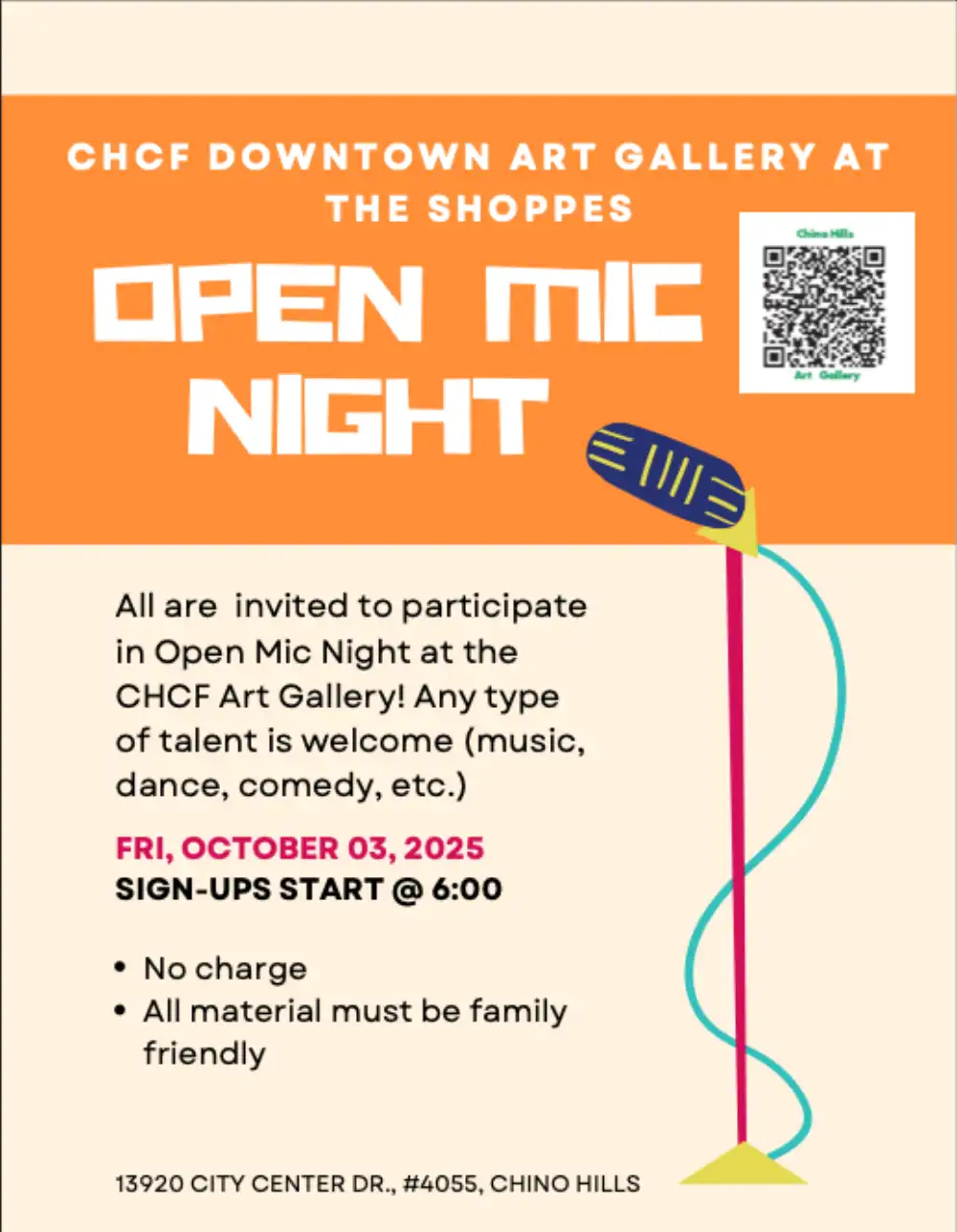 Open Mic Night